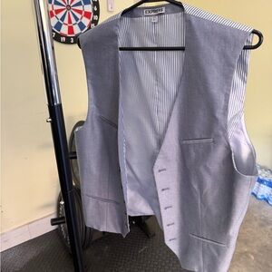 Express Light Gray Men's Vest
